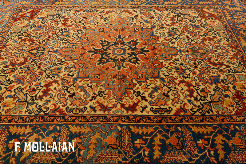 Antique Persian Heriz (heris) Rug n°:63444570